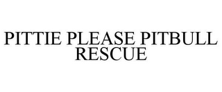 PITTIE PLEASE PITBULL RESCUE