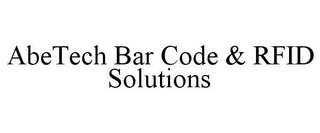 ABETECH BAR CODE & RFID SOLUTIONS