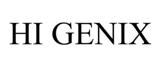 HI GENIX