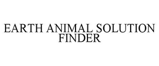 EARTH ANIMAL SOLUTION FINDER