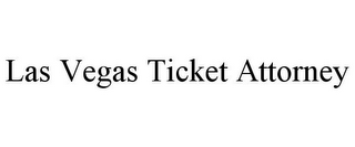 LAS VEGAS TICKET ATTORNEY