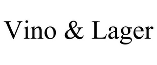 VINO & LAGER
