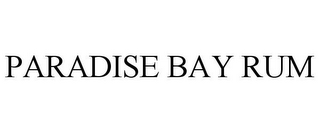 PARADISE BAY RUM