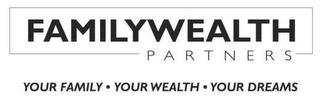 FAMILYWEALTH PARTNERS YOUR FAMILY ? YOUR WEALTH · YOUR DREAMS
