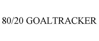 80/20 GOALTRACKER