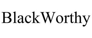 BLACKWORTHY
