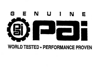 PAI PAI AND GENUINE WORLD TESTED PERFORMANCE PROVEN