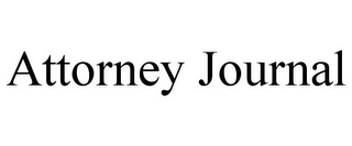 ATTORNEY JOURNAL