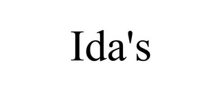 IDA'S