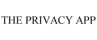 THE PRIVACY APP