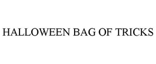 HALLOWEEN BAG OF TRICKS