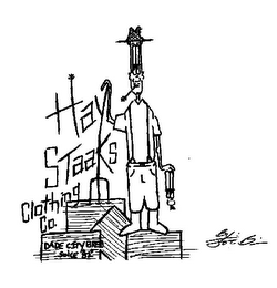 HAY STAAKS CLOTHING CO. DADE CITY BRED SINCE 82' BY JOE BAIN