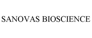 SANOVAS BIOSCIENCE