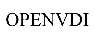 OPENVDI