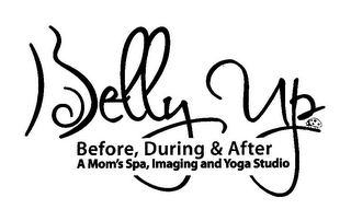 BELLY UP BEFORE, DURING & AFTER A MOM'S SPA, IMAGING AND YOGA STUDIO