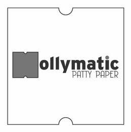 HOLLYMATIC PATTY PAPER