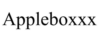 APPLEBOXXX