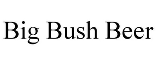 BIG BUSH BEER