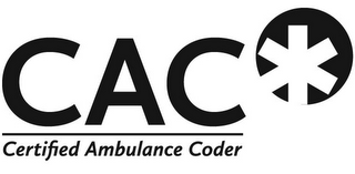 CAC CERTIFIED AMBULANCE CODER