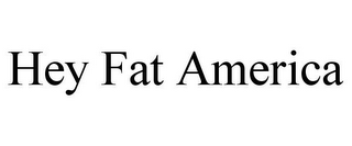 HEY FAT AMERICA