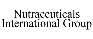 NUTRACEUTICALS INTERNATIONAL GROUP