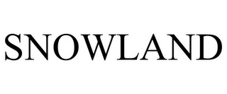 SNOWLAND