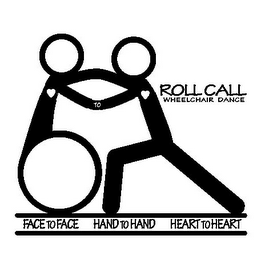 ROLL CALL WHEELCHAIR DANCE FACE TO FACE HAND TO HAND HEART TO HEART TO