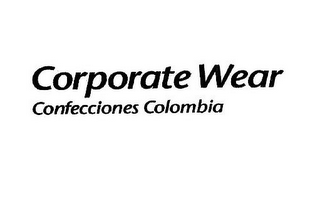 CORPORATE WEAR CONFECCIONES COLOMBIA