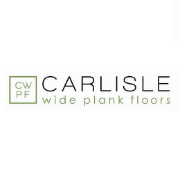 CWPF CARLISLE WIDE PLANK FLOORS