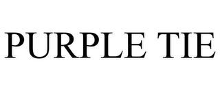 PURPLE TIE