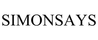 SIMONSAYS