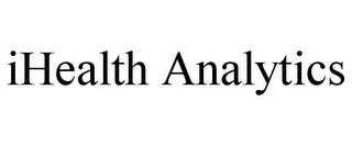 IHEALTH ANALYTICS