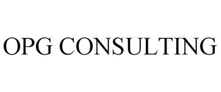 OPG CONSULTING