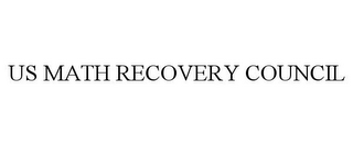 US MATH RECOVERY COUNCIL