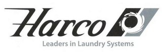 HARCO LEADERS IN LAUNDRY SYSTEMS