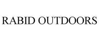 RABID OUTDOORS