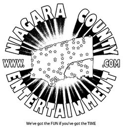 WWW. NIAGARA COUNTY ENTERTAINMENT .COM WE'VE GOT THE FUN IF YOU'VE GOT THE TIME