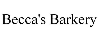 BECCA'S BARKERY