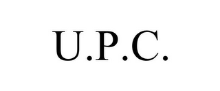 U.P.C.