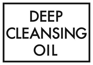 DEEP CLEANSING OIL