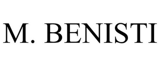 M. BENISTI