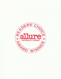 ALLURE THE BEAUTY EXPERT READERS' CHOICE AWARD WINNER