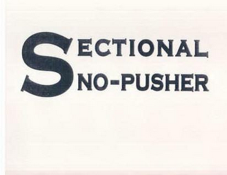 SECTIONAL NO-PUSHER