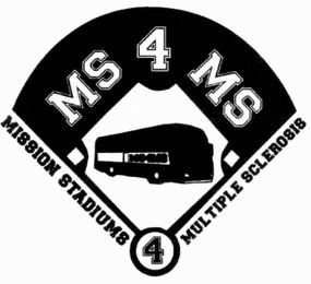 MS 4 MS MISSION STADIUMS 4 MULTIPLE SCLEROSIS