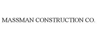 MASSMAN CONSTRUCTION CO.