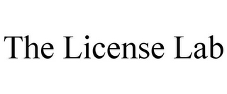 THE LICENSE LAB