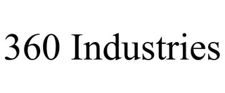 360 INDUSTRIES