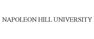 NAPOLEON HILL UNIVERSITY