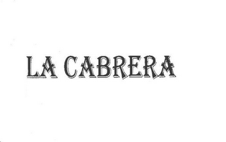 LA CABRERA