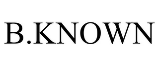 B.KNOWN